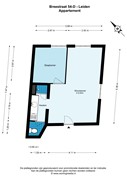Breestraat 54-D - Leiden - Appartement - 2D.jpg